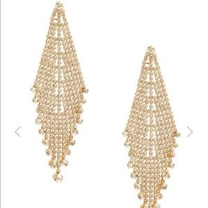 COPY - Trissa Glam Rhinestone Earrings